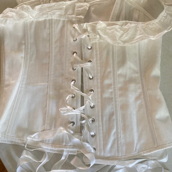 NWT Corset Story White Corset Shapewear - Picture 4 of 10
